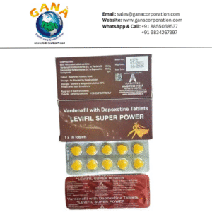 Levifil Super Power Vardenafil 40 mg + Dapoxetine 60 mg Tablet