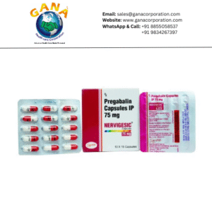 Nervigesic Pregabalin 75 mg Capsule