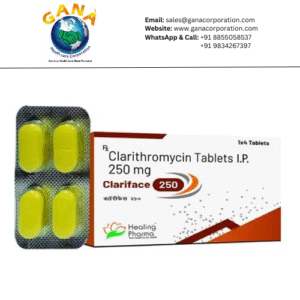 Clariface Clarithromycin 250 mg Tablet