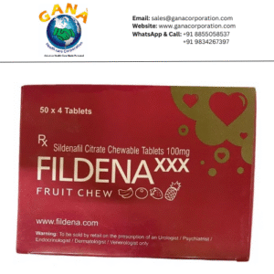 Fildena XXX Sildenafil Chewable 100 mg Tablet