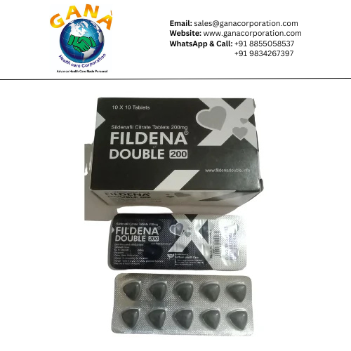 Fildena Double Sildenafil 200 mg Tablet