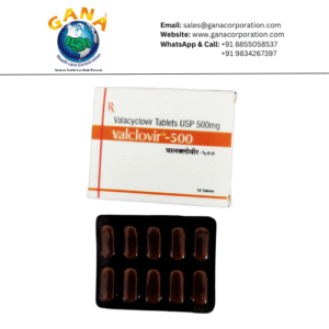 Valclovir Valacyclovir 500 mg Tablet