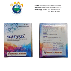 Sustarix Testosterone Mix Compound 250 mg Injection 1ml Ampule