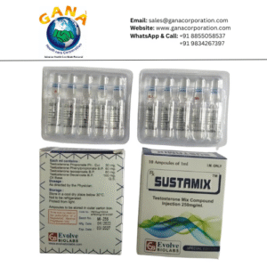 Sustamix Testosterone Mix Compound 250 mg Injection 1ml Ampule