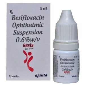 Besix Besifloxacin 0.6% Eye Drop
