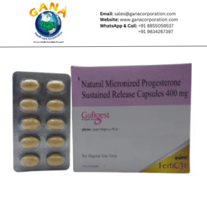 Gufigest Progesterone Natural Micronized 400mg Capsules