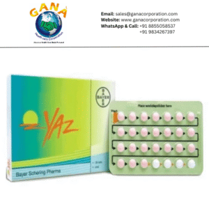 YAZ Ethinyl Estradiol 0.03mg +   Drospirenone 3mg Tablet