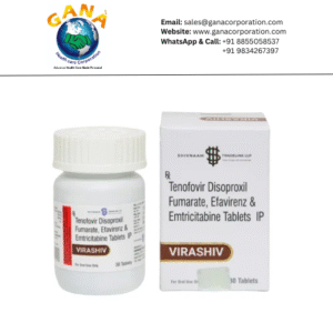 Virashiv Tenofovir  300mg And  Emtricitabine IP 200mg And Efavirenz IP 600mgTablets