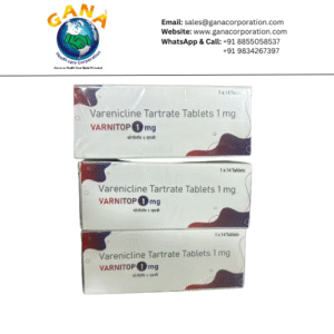 Varnitop  Varenicline Tartrate 1mg Tablet