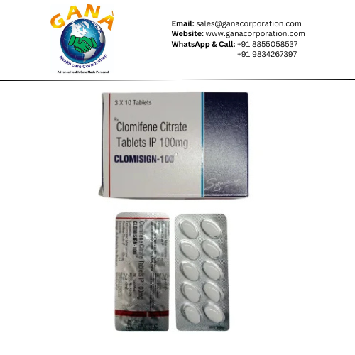 Clomisign Clomiphene 100mg Tablet