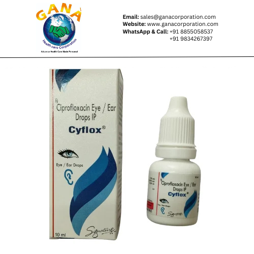 Cyflox Ciprofloxacin 0.3% Eye / Ear Drop