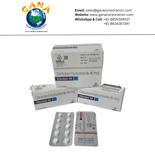 Cllenbut Clenbuterol 40 mcg Tablet