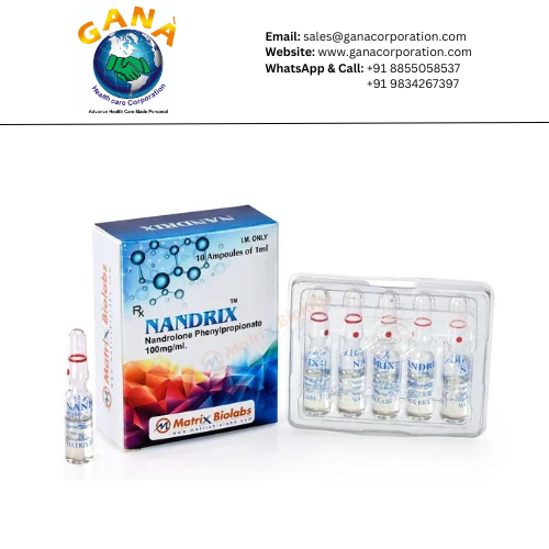 Nandrix Nandrolone Phenylpropionate 100 mg Injection 1ml Ampule