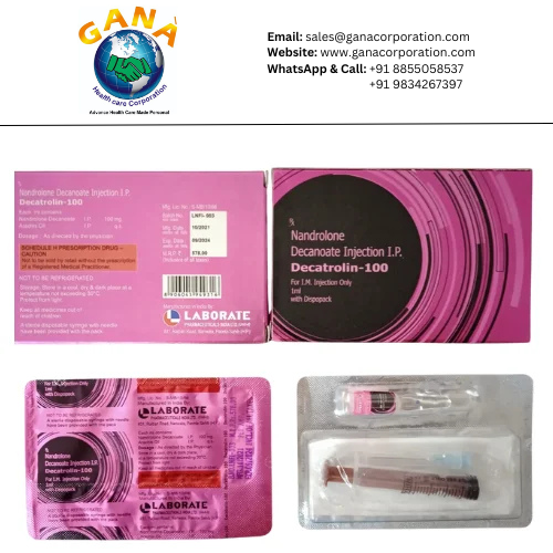 Decatrolin Nandrolone Decanoate 100 mg Injection pack