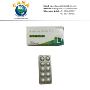 Acarboz Acarbose 50mg Tablet