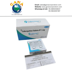 Cabermax Cabergoline 1 mg Tablet
