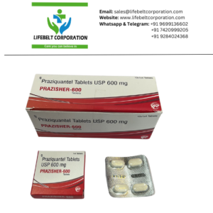 Prazisher Praziquantel 600 mg Tablet