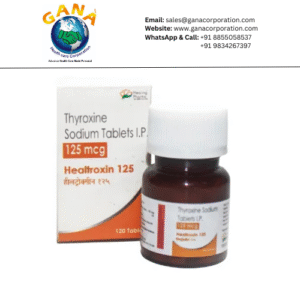 Healtroxin Thyroxine Sodium 125mcg Tablet