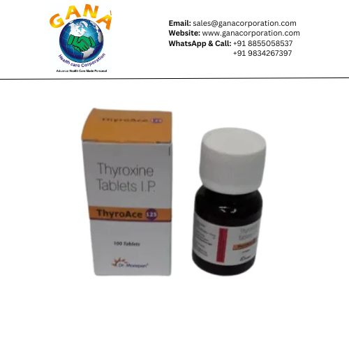 Thyro Ace Thyroxine Sodium 125mcg Tablet