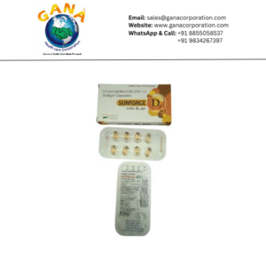 Covid Sunforce D3 Cholecalciferol Soft Gel Capsules