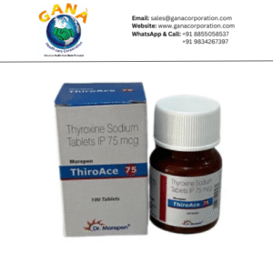Thyro Ace Thyroxine Sodium 75mcg Tablet
