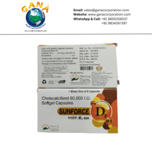 Sunforce D3 Cholecalciferol Soft Gel Capsules