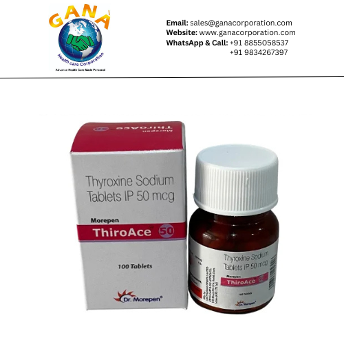 Thyro Ace Thyroxine Sodium 50mcg Tablet