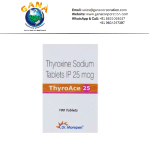 Thyro Ace Thyroxine Sodium 25mcg Tablet
