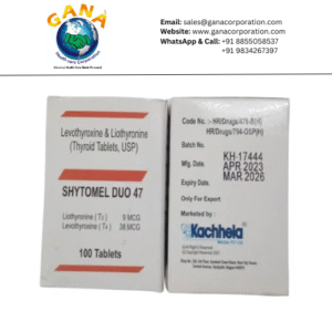 Shytomel Duo Thyroxine Sodium 47 mcg Tablet