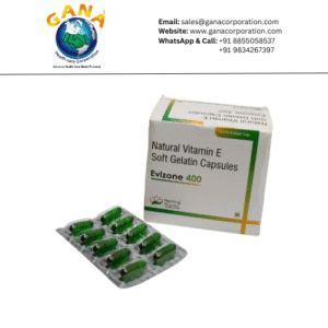 Evizone Natural Vitamin E Soft Gelatin 400 Capsule