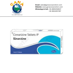 Sinarzine Cinnarizine 25mg Tablet