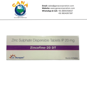 Zincofine Zinc Sulphate Dispersible 20mg DT Tablet