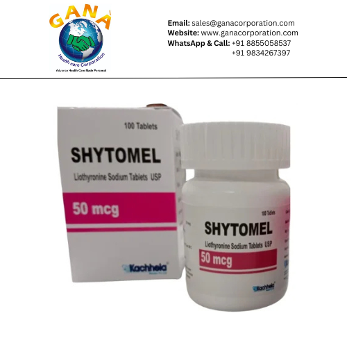 Shytomel Thyroxine Sodium 50 mcg Tablet