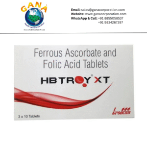 HB Troy XT Ferrous ascorbate And Folic acid Tablet