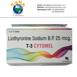 T-3 Cytomel Thyroxine Sodium 25 mcg Tablet