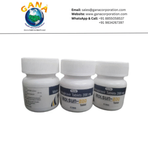 Covid Molsun Molnupiravir 200 mg Tablet