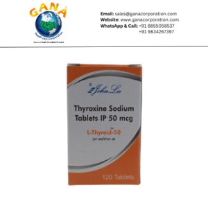 L-Thyroid Thyroxine Sodium 50mcg Tablet