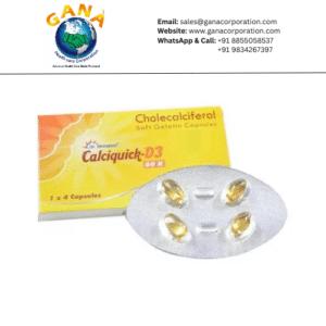 Calciquick D3 Cholecalciferol 60k Capsules