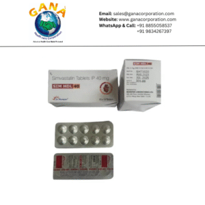 Sim HDL Simvastatin 40mg Tablet
