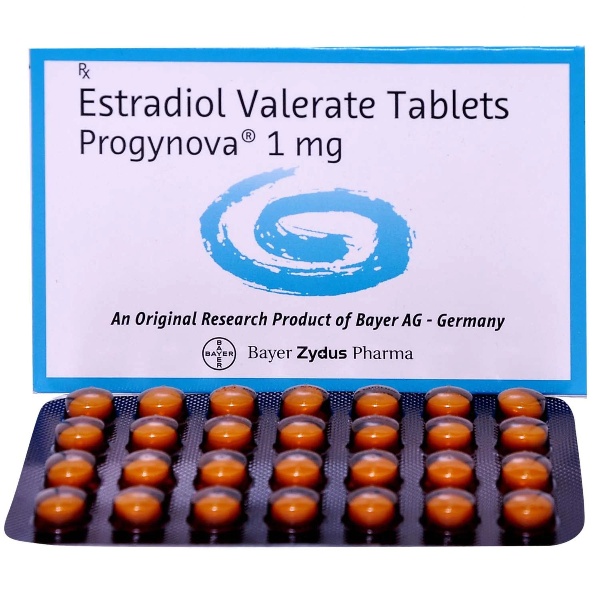 Progynova Estradiol Valerate 1mg Tablet