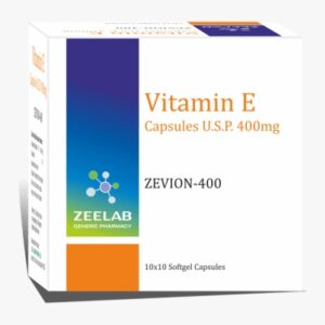 Zevion Vitamin E 400mg Capsule