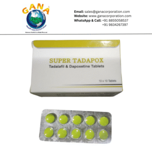 Super Tadapox Tadalafil 40  Mg + Dapoxetinne 60 mg  Tablet