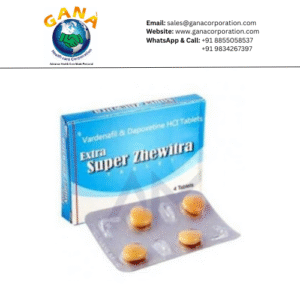 Super Zhewitra Vardenafil 20 mg + Dapoxetin 60 mg Tablet