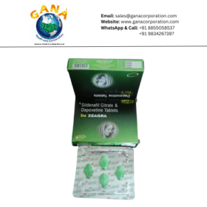 Da Zeagra Sildenafil 50  mg + Dapoxetine 30   mg  Tablet