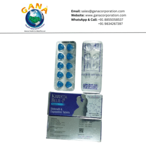 Krrista Blue P Sildenafil 100 mg + Dapoxetine 60 mg Tablet