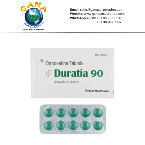 Duratia Dapoxetine 90 mg Tablet