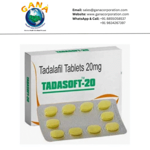 Tadasoft Tadalafil 20 mg Tablet