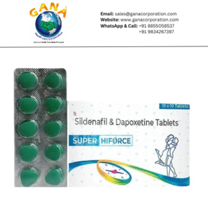 Super Hiforce Sildenafil  50  mg + Dapoxetine  50   mg Tablet