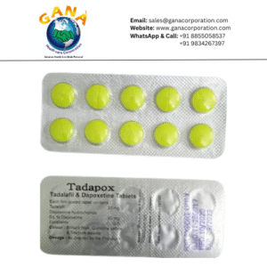 Tadapox Tadalafil 20  Mg + Dapoxetinne 60 mg  Tablet