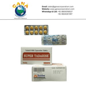 Super Tadarise Tadalafil 20  Mg + Dapoxetinne 60 mg  Tablet